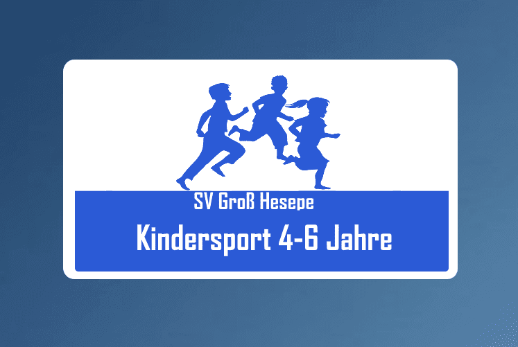 Kindersport 4-6 Jahre