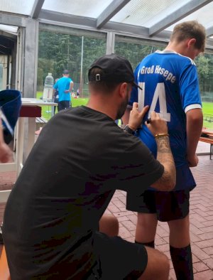Profi-Erfahrung hautnah: Marius Kleinsorge zu Gast bei unserer D1 und D2