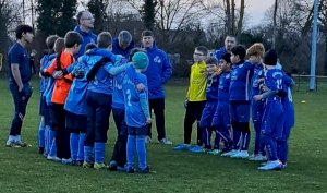 Kurze erfolgreiche Vorbereitung der E-Junioren