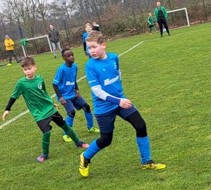 Kurze erfolgreiche Vorbereitung der E-Junioren