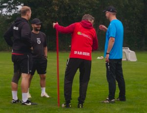 Profi-Erfahrung hautnah: Marius Kleinsorge zu Gast bei unserer D1 und D2