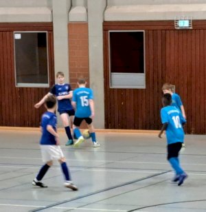 Schwankende Leistung der E-Jugend zum Abschluss der Hallensaison