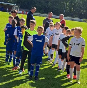 E-Junioren beim Sparkassencup in Bokeloh