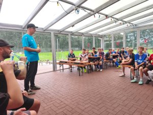 Profi-Erfahrung hautnah: Marius Kleinsorge zu Gast bei unserer D1 und D2