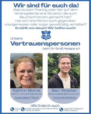 Ben Wübker ist neue Vertrauensperson