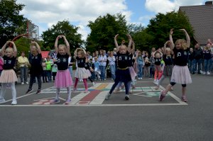 Erster Auftritt der Tanzsterne