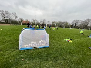 Das DFB-Mobil zu Gast im Eschpark