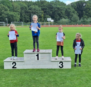 Leichtathleten mit tollen Leistungen
