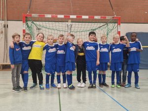 D1 und F-Jugend gewinnen Hallen-Gemeindepokal