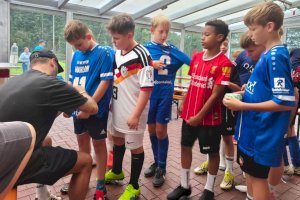 Profi-Erfahrung hautnah: Marius Kleinsorge zu Gast bei unserer D1 und D2