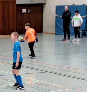 Schwankende Leistung der E-Jugend zum Abschluss der Hallensaison