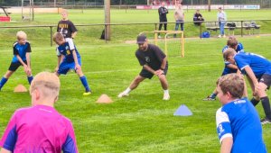 Profi-Erfahrung hautnah: Marius Kleinsorge zu Gast bei unserer D1 und D2