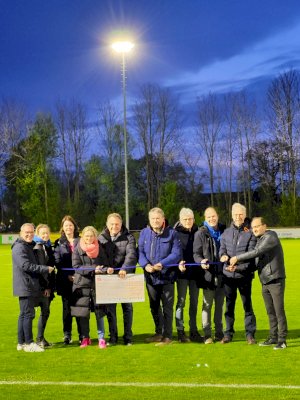 Flutlichteinweihung im Eschpark