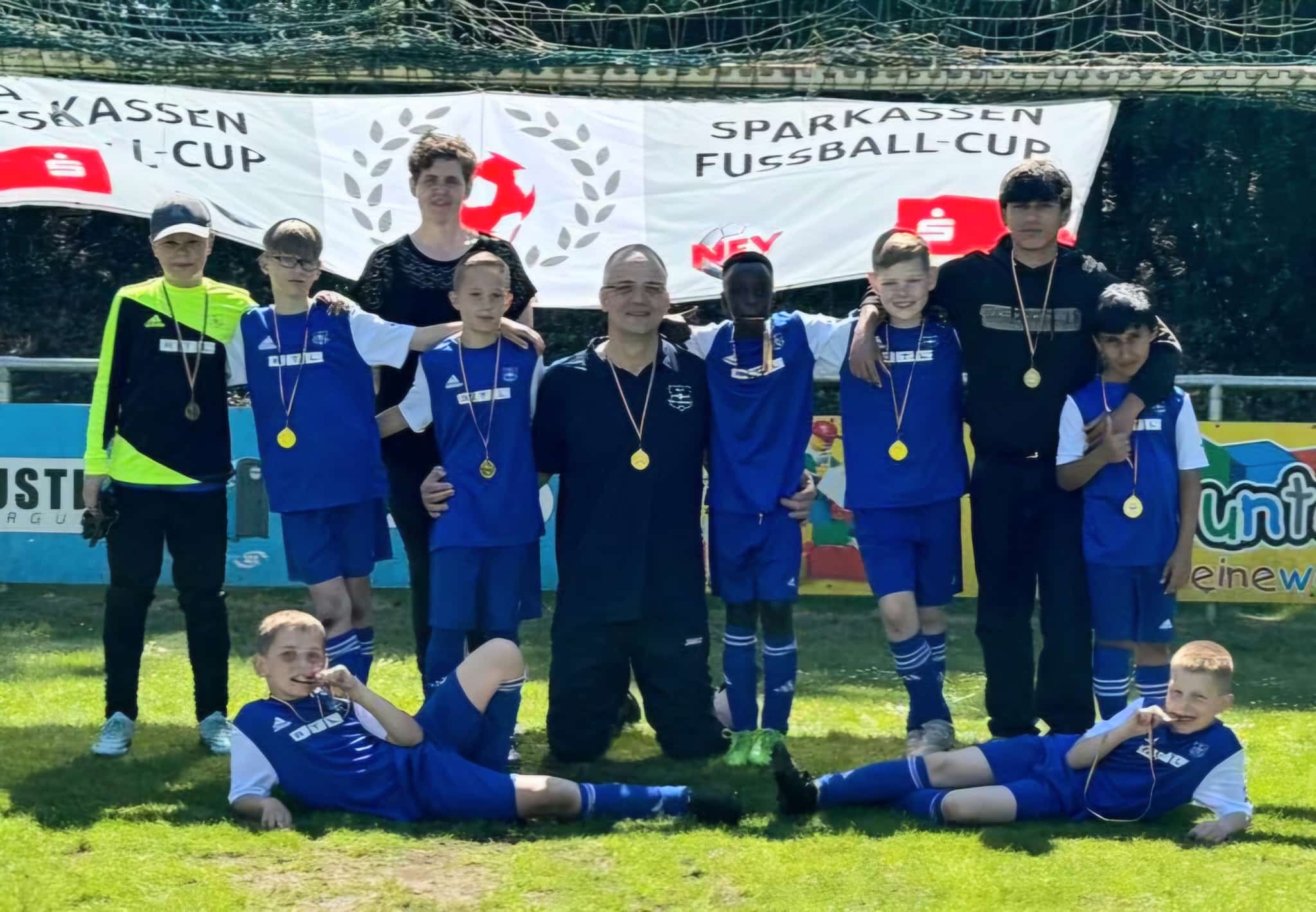 E-Junioren beim Sparkassencup in Bokeloh