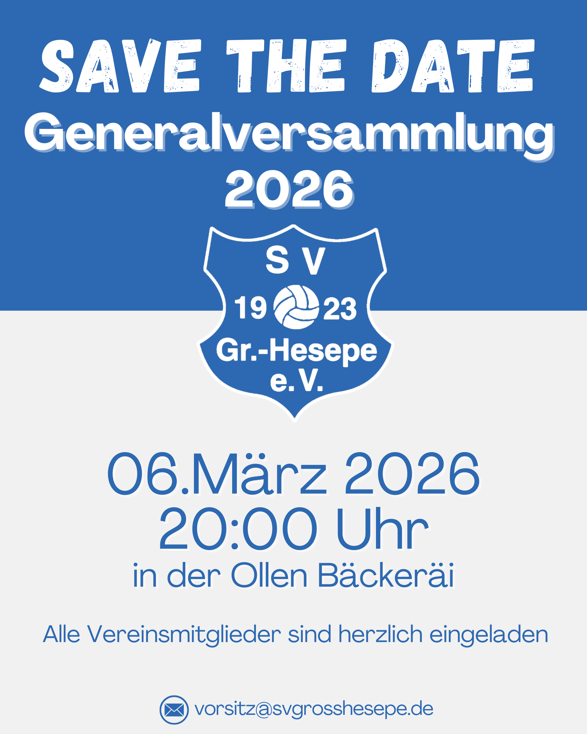 Generalversammlung 2026