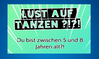 Neues Tanzangebot für 5 bis 8 Jährige