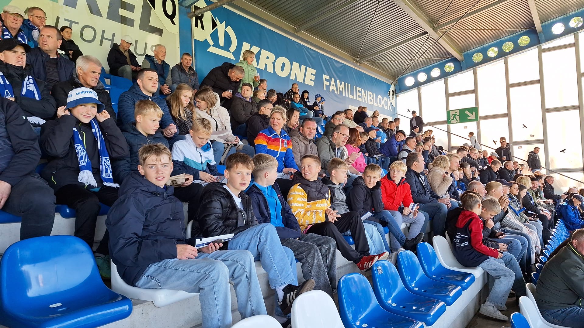 D1 besucht Spiel des SV Meppen