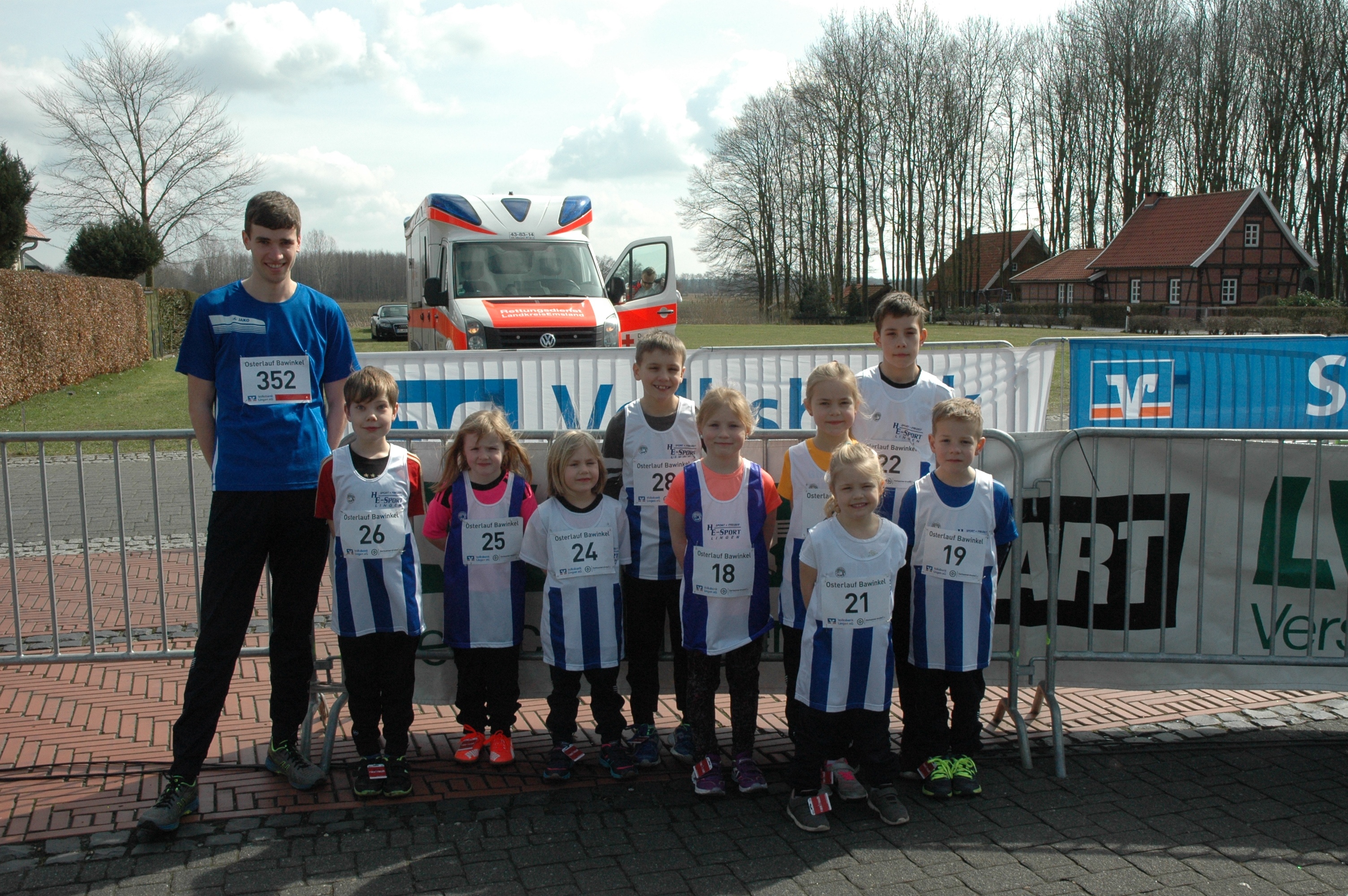 Teilnahme am 31.Osterlauf des SV Bawinkel