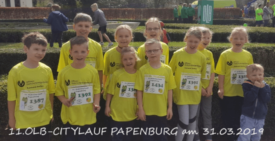 Teilnahme am 11.OLB-Citylauf in Papenburg